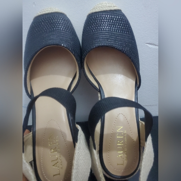 LAUREN Ralph Lauren Pearle Straw Espadrille - Picture 8 of 8